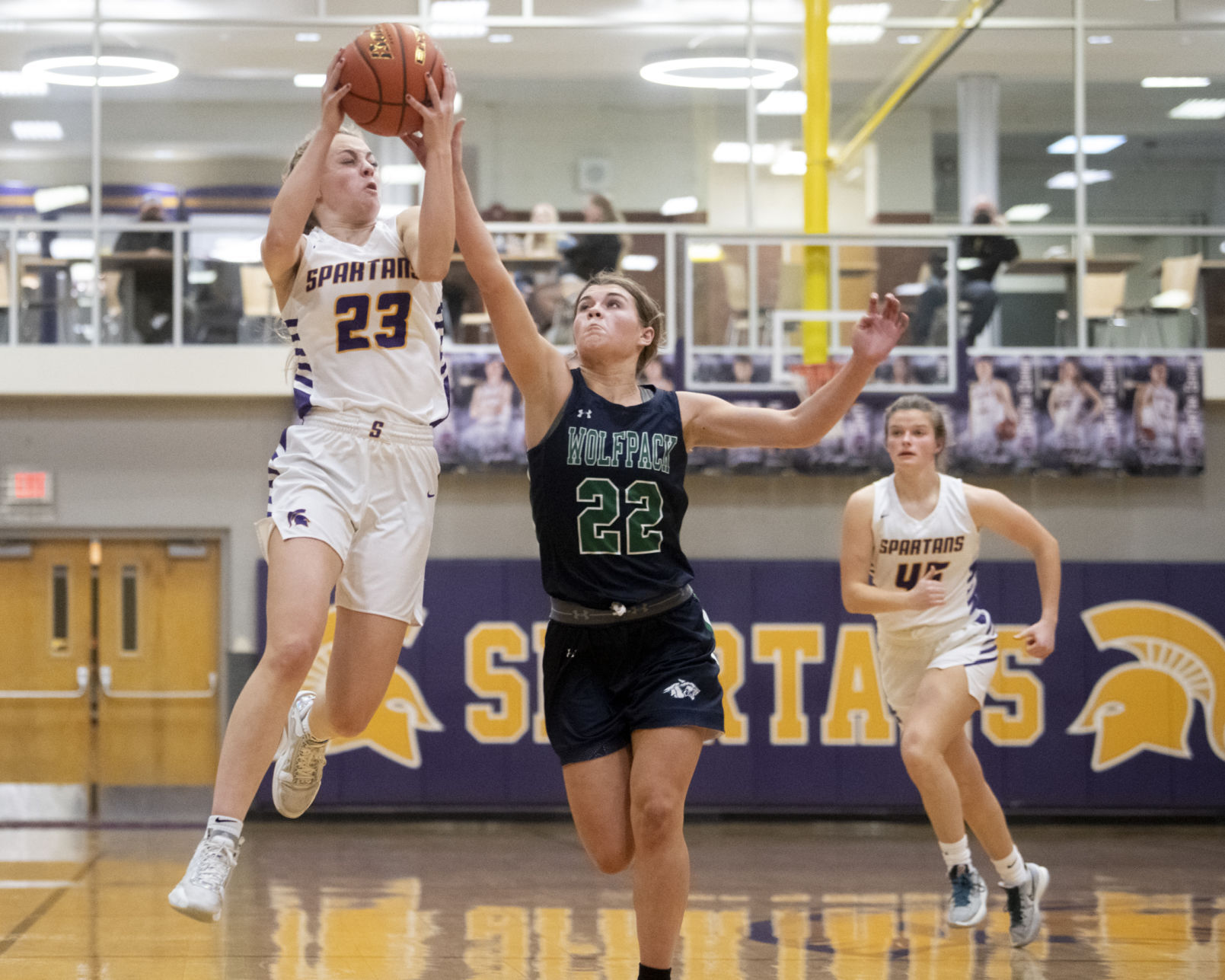 Sentinel vs. Glacier girls basketball 10